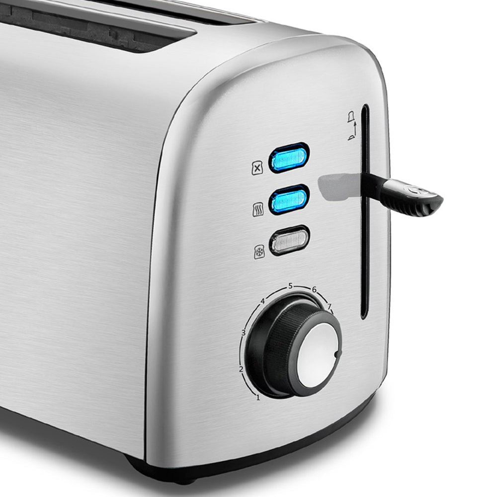 Maxim Kitchenpro M4TSS Toaster 4 Slice Stainless Steel Automatic Toaster