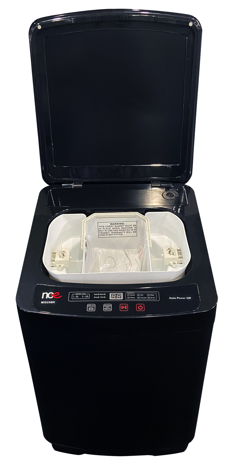 NCE Top Load 2.5kg Washing Machine MID25BK
