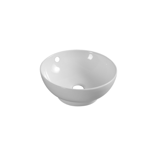 280mm Ceramic Round Basin Gloss White