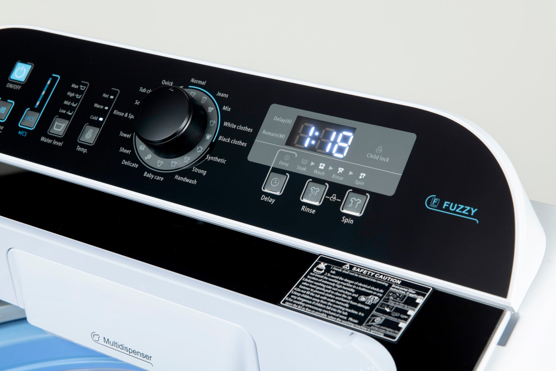 Euro Appliances 12kg Top Load Washing Machine ETL12KWH
