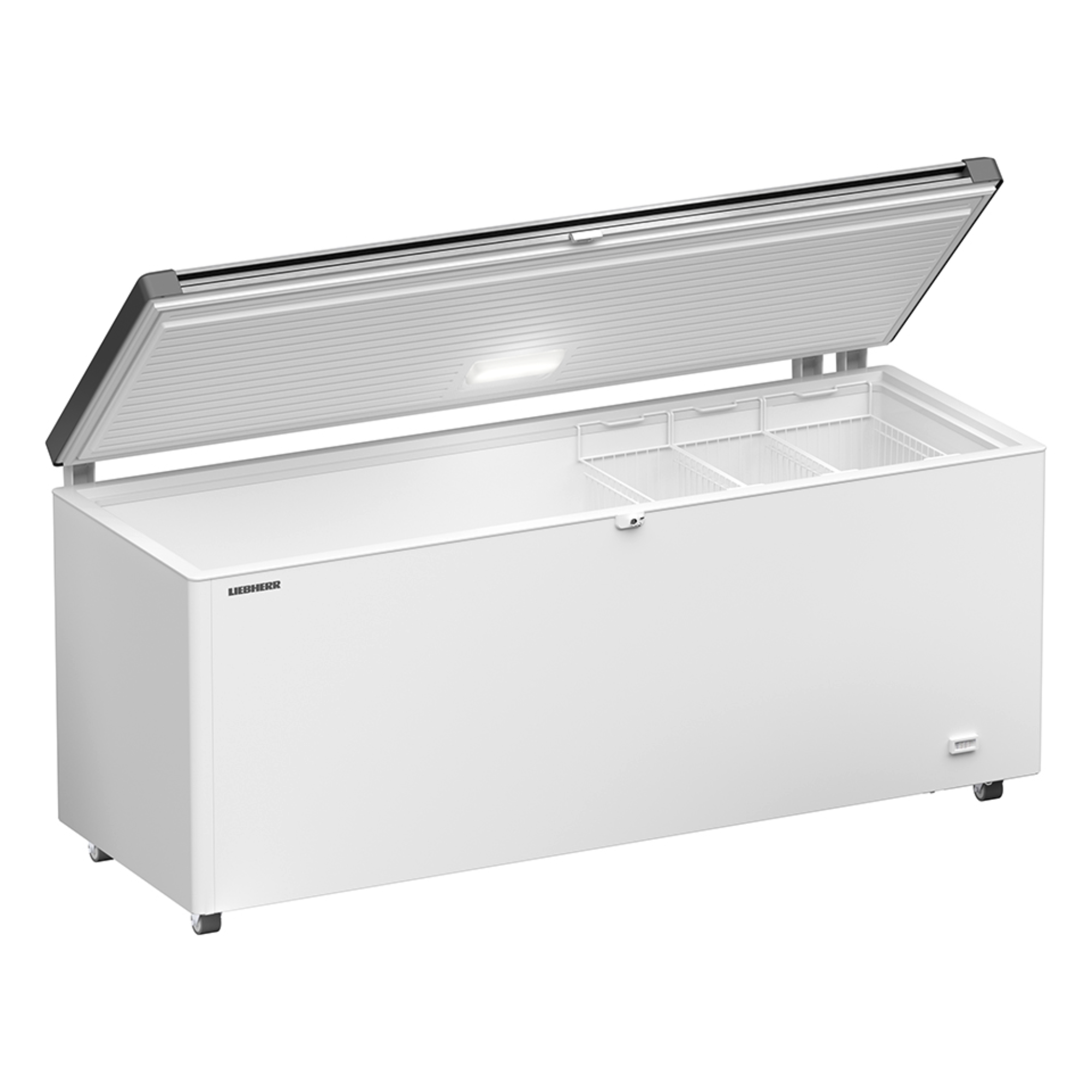 Liebherr 542L Stainless Steel Flip Lid Chest Freezer