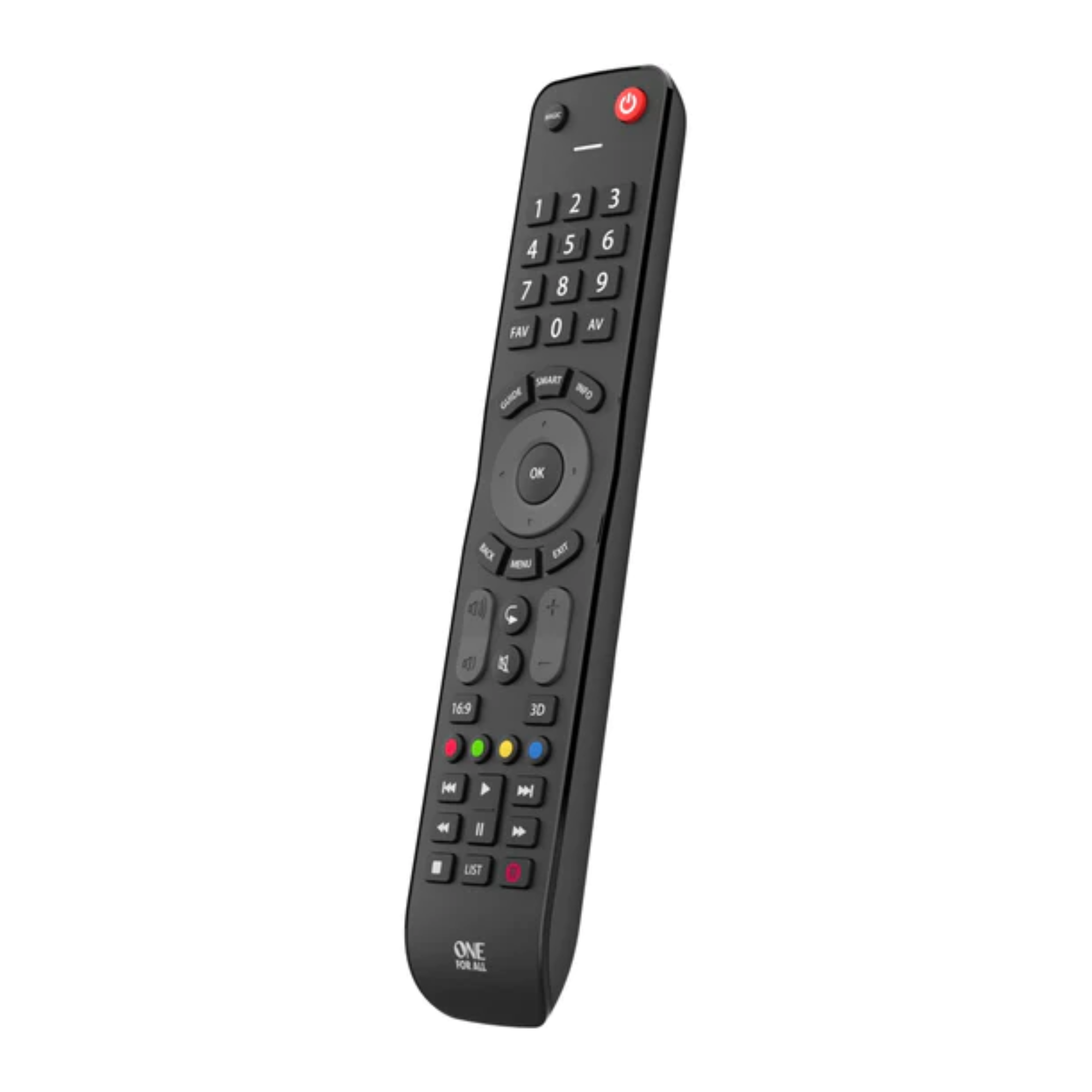 One For All Evolve TV Universal Remote Control for Smart TVs