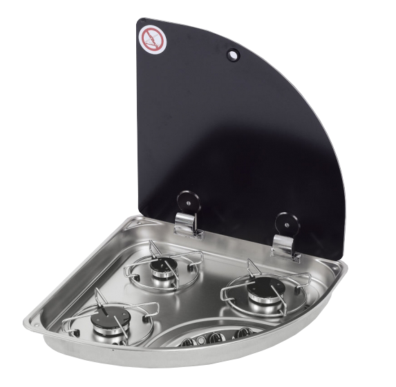 CAN Triangular 2 Burner (Electronic Ignition)