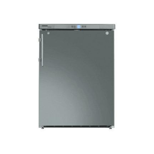 Liebherr FKUv 1660 Stainless Steel Single Door Upright Table Height Fridge 141 Litres