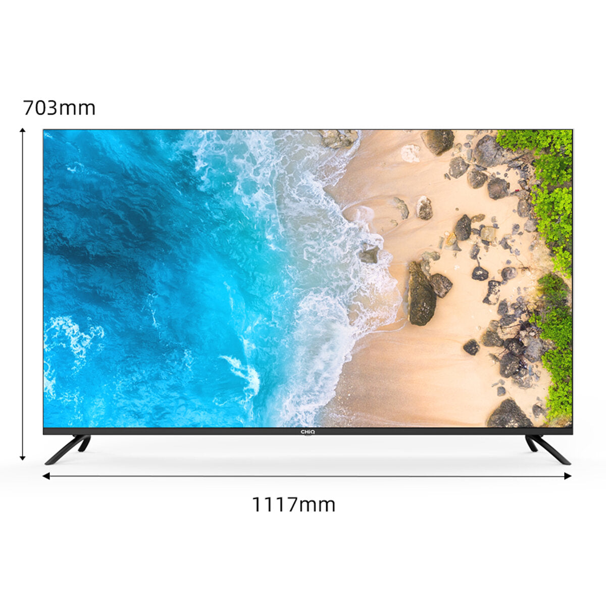 CHiQ 50 Inch LED 4K UHD Google TV U50G7PG