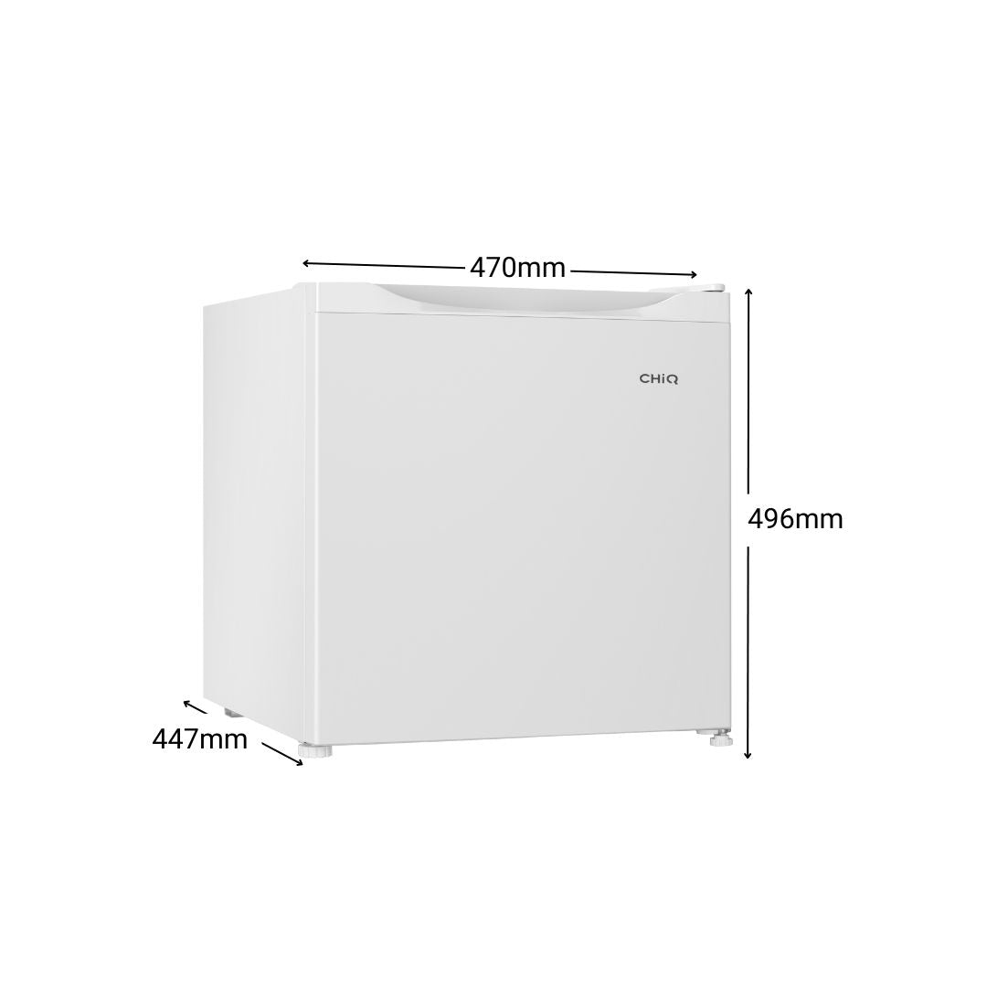 CHiQ 46L Bar Fridge - White