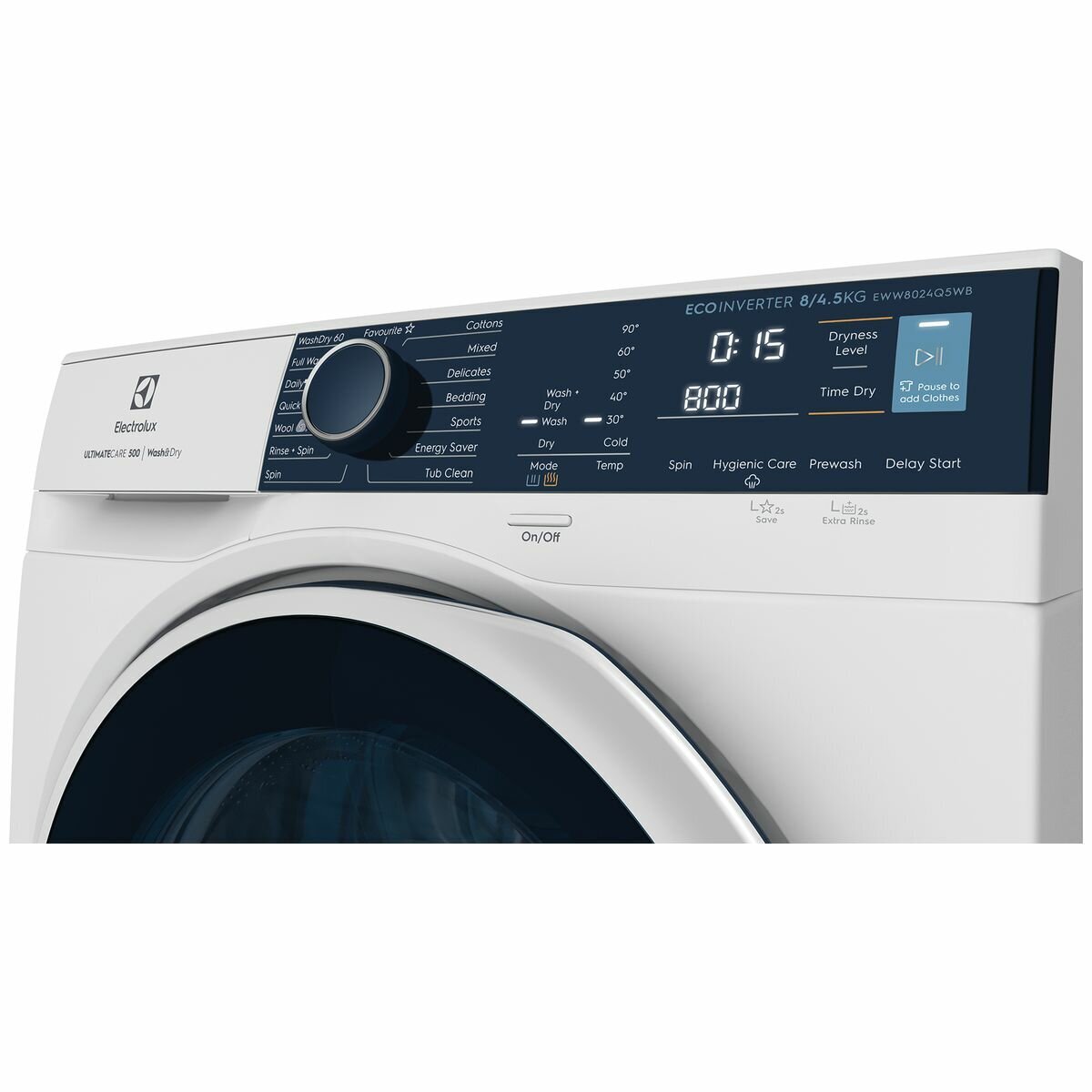 Electrolux 8kg/4.5kg Washer Dryer Combo EWW8024Q5WB