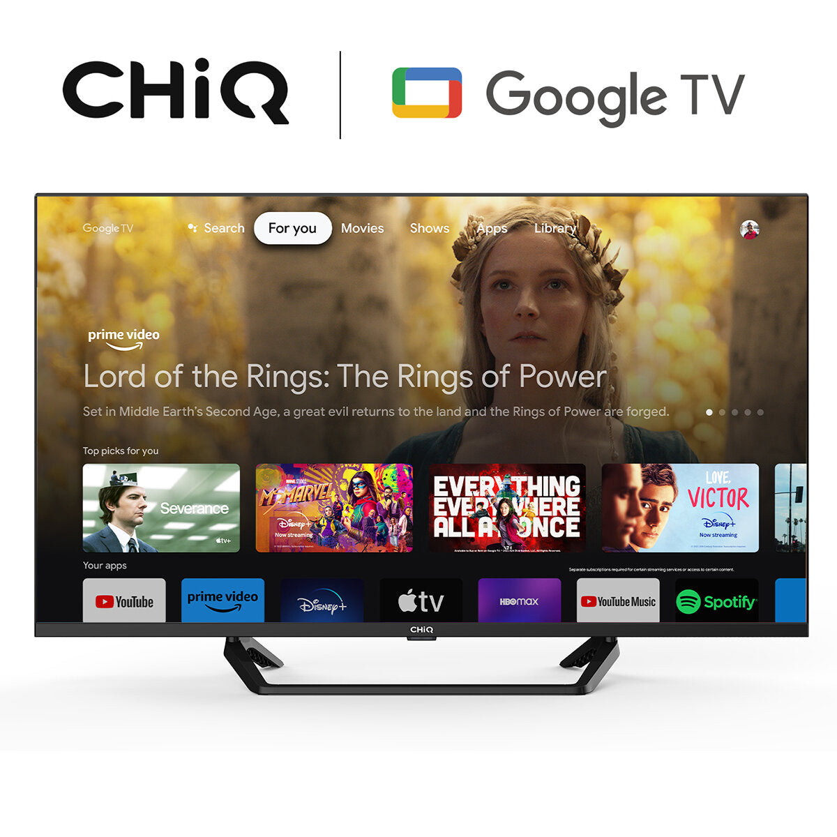 CHiQ 40 Inch LED FHD Google TV L40G7PG