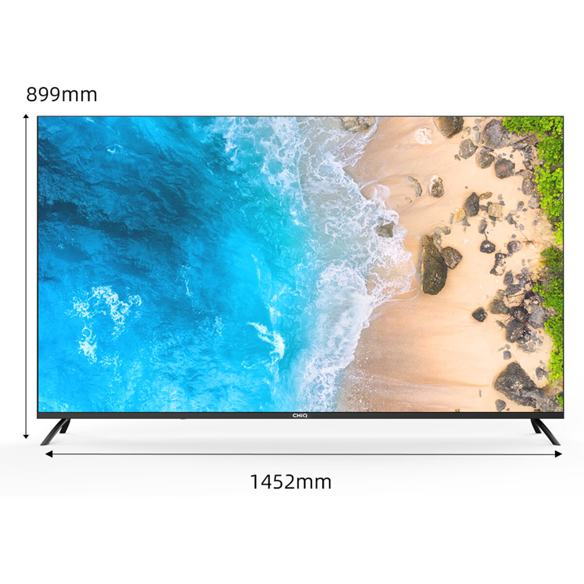 CHiQ 65 Inch LED 4K UHD Google TV U65G7PG