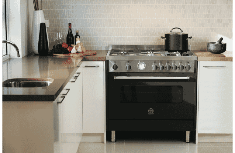 La Germania Americana 90cm Dual Fuel Upright Cooker