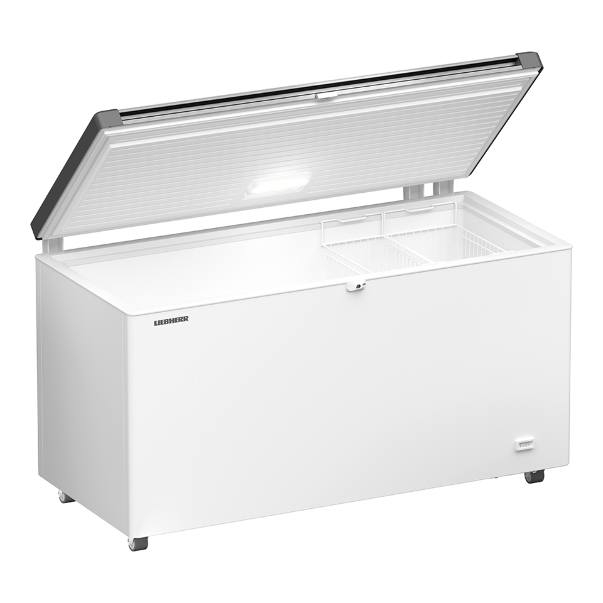 Liebherr 404L Stainless Steel Flip Lid Chest Freezer